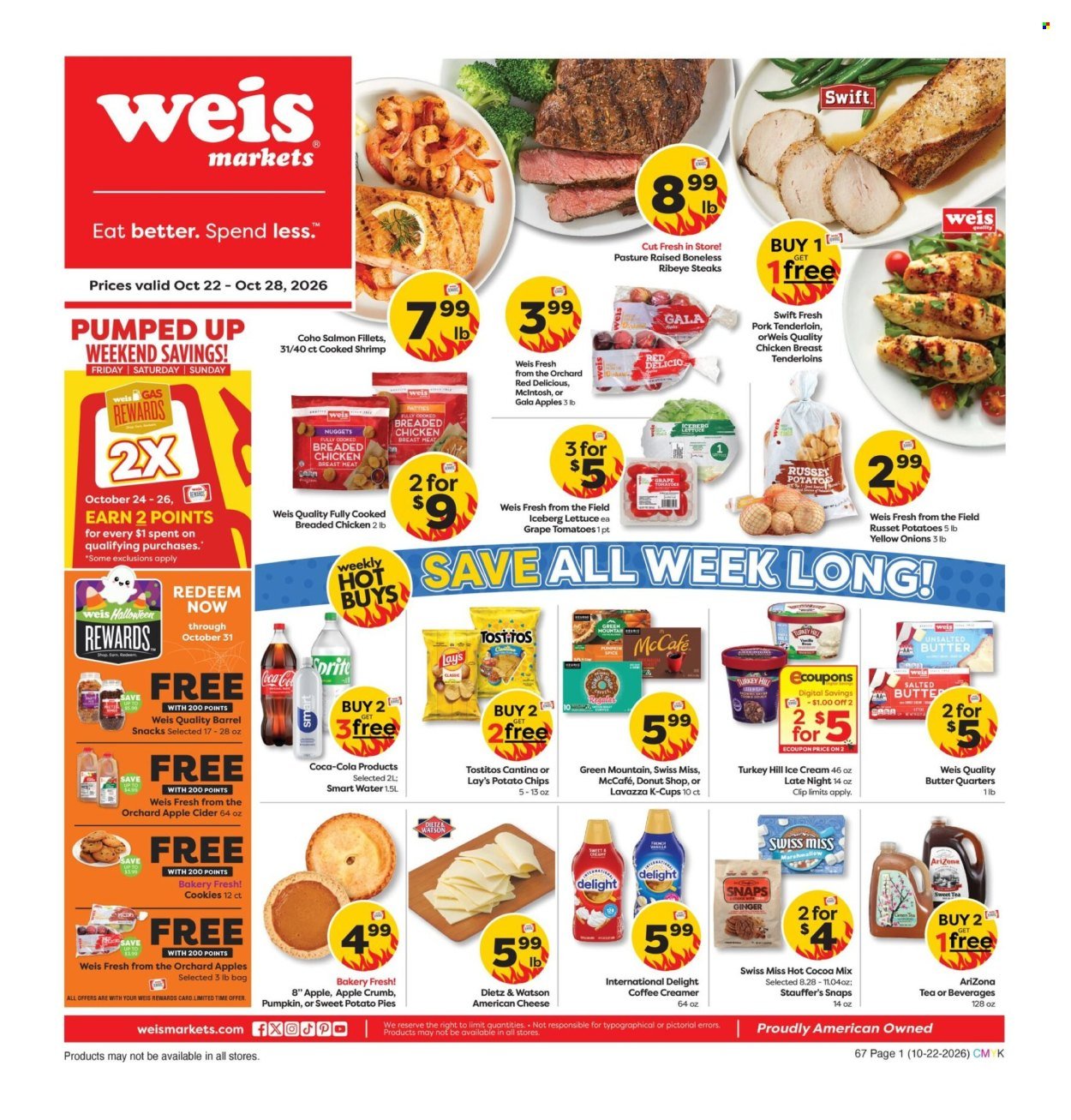 WEIS ad - Weekly Ad