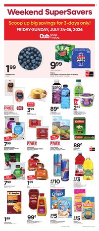 CUB FOODS ad - Weekend Supersavers