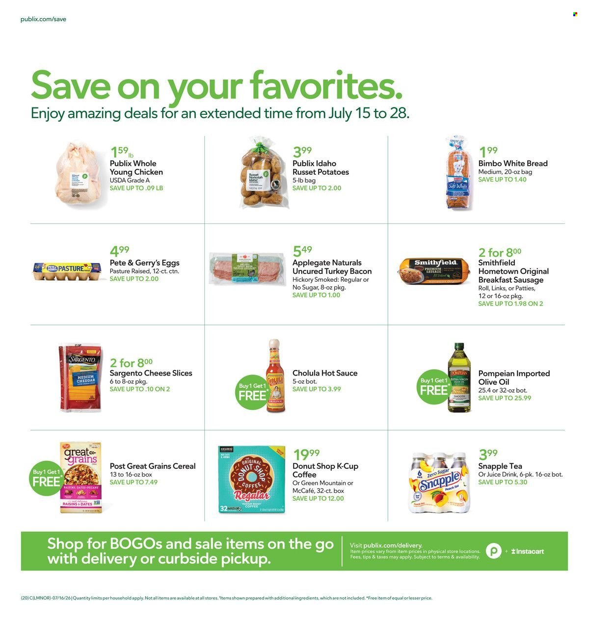 PUBLIX ad - Weekly Ad