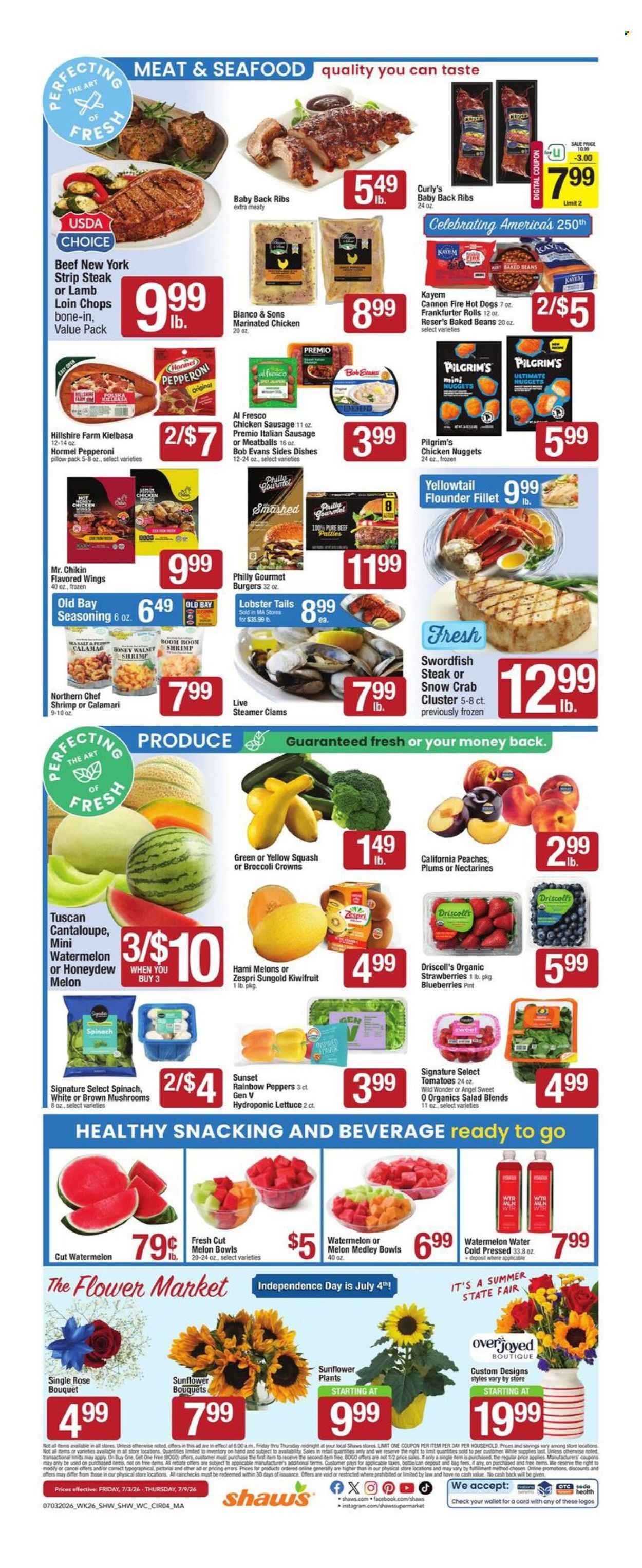 SHAW’S ad - Weekly Ad