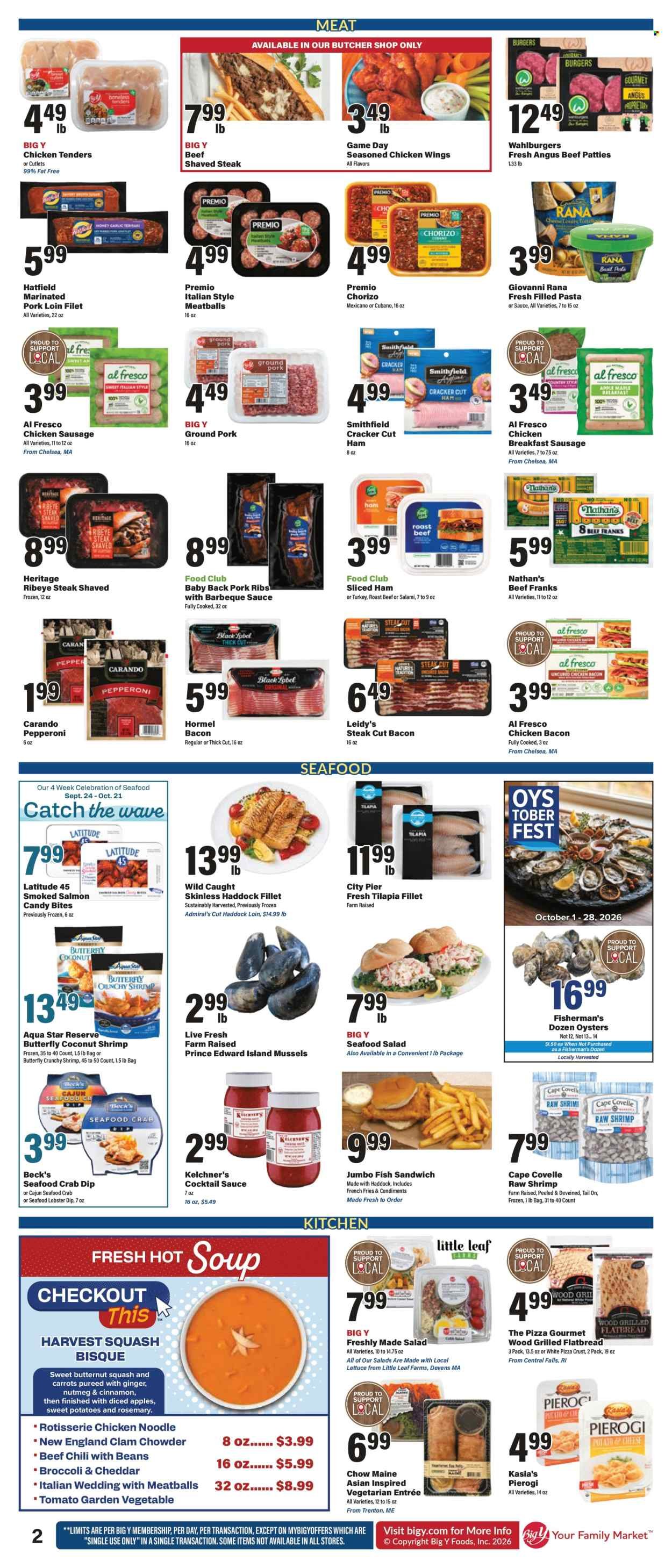 BIG Y ad - Weekly Ad