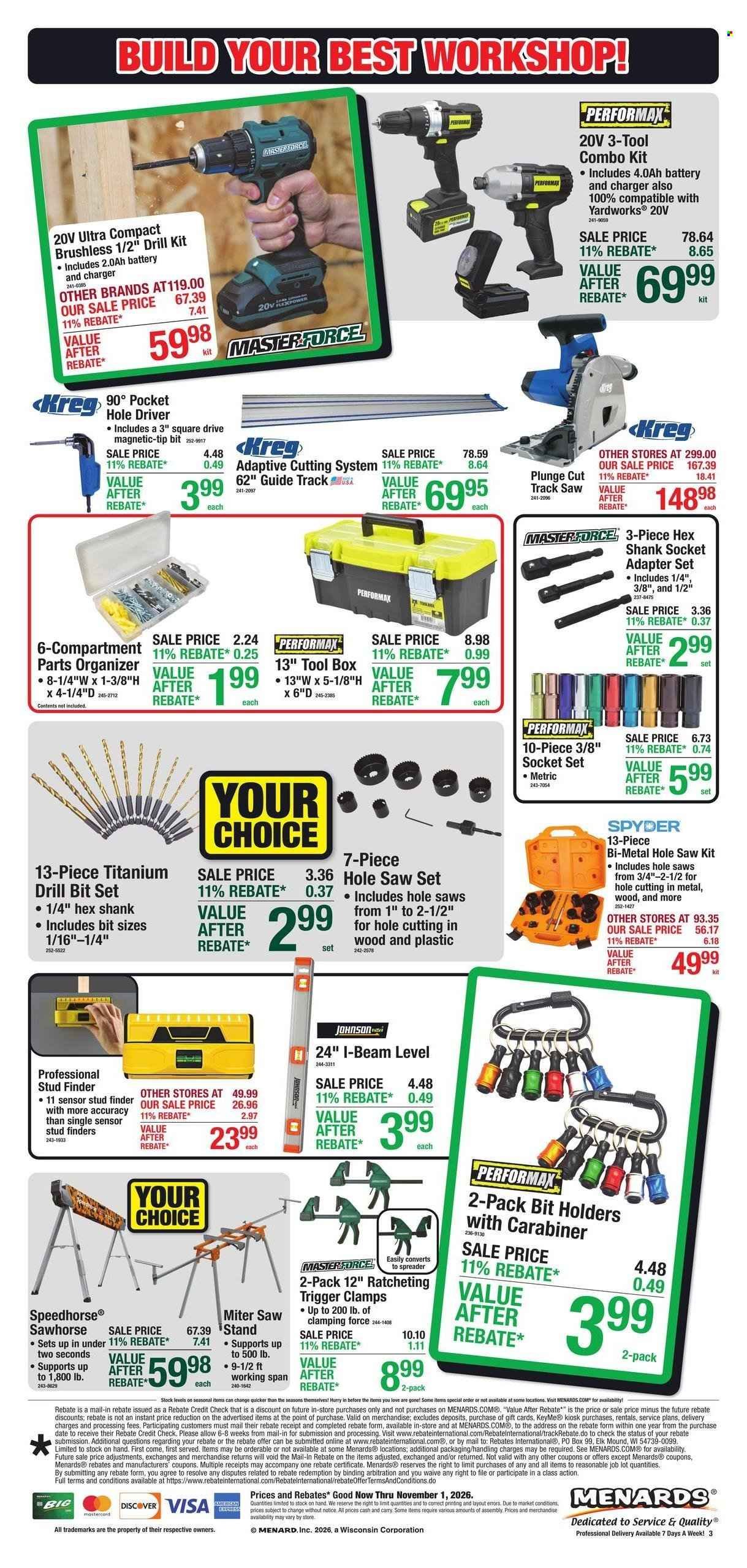 MENARDS ad - Early Black Friday Deals!