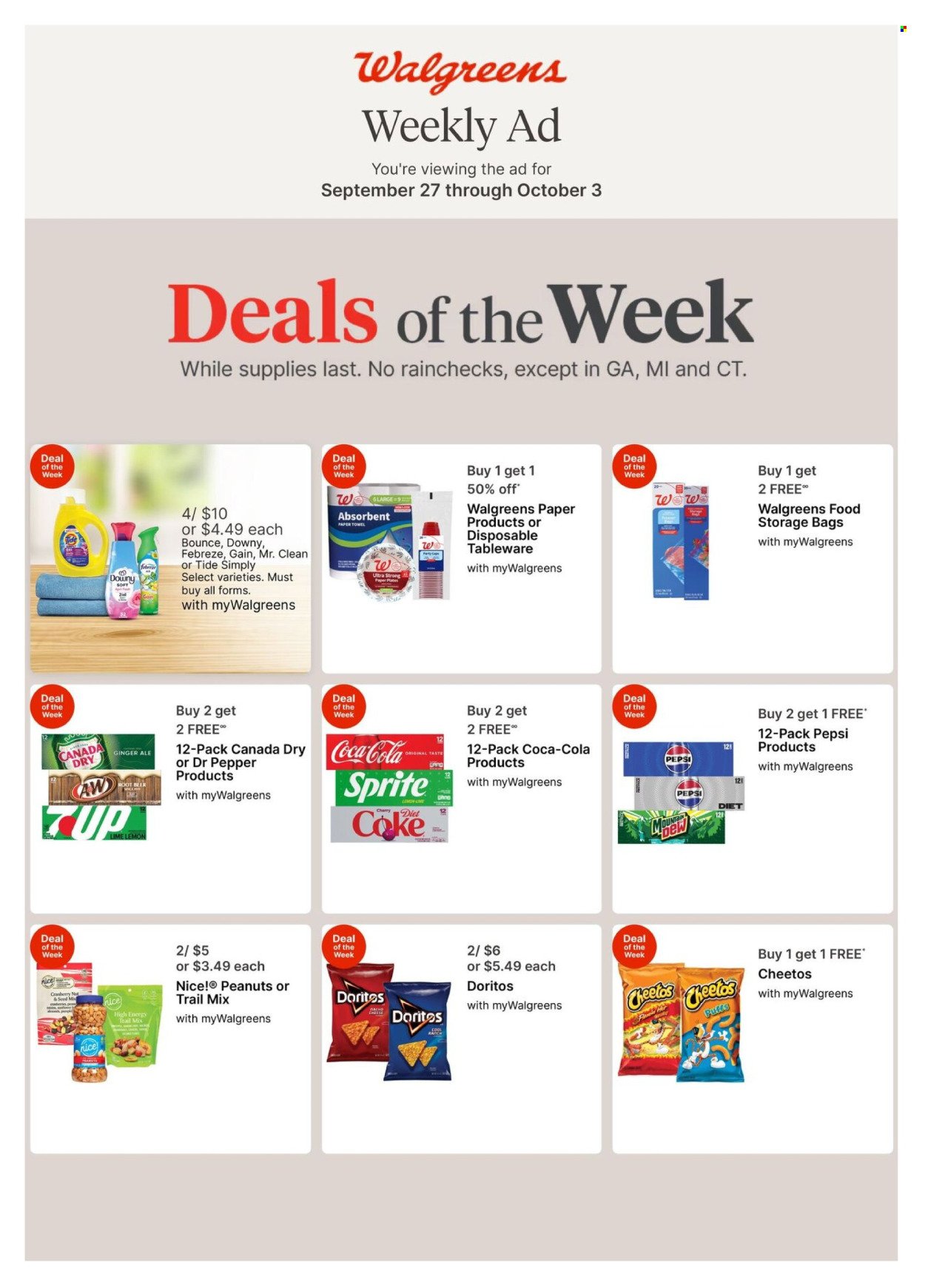 WALGREENS ad - Weekly Ad