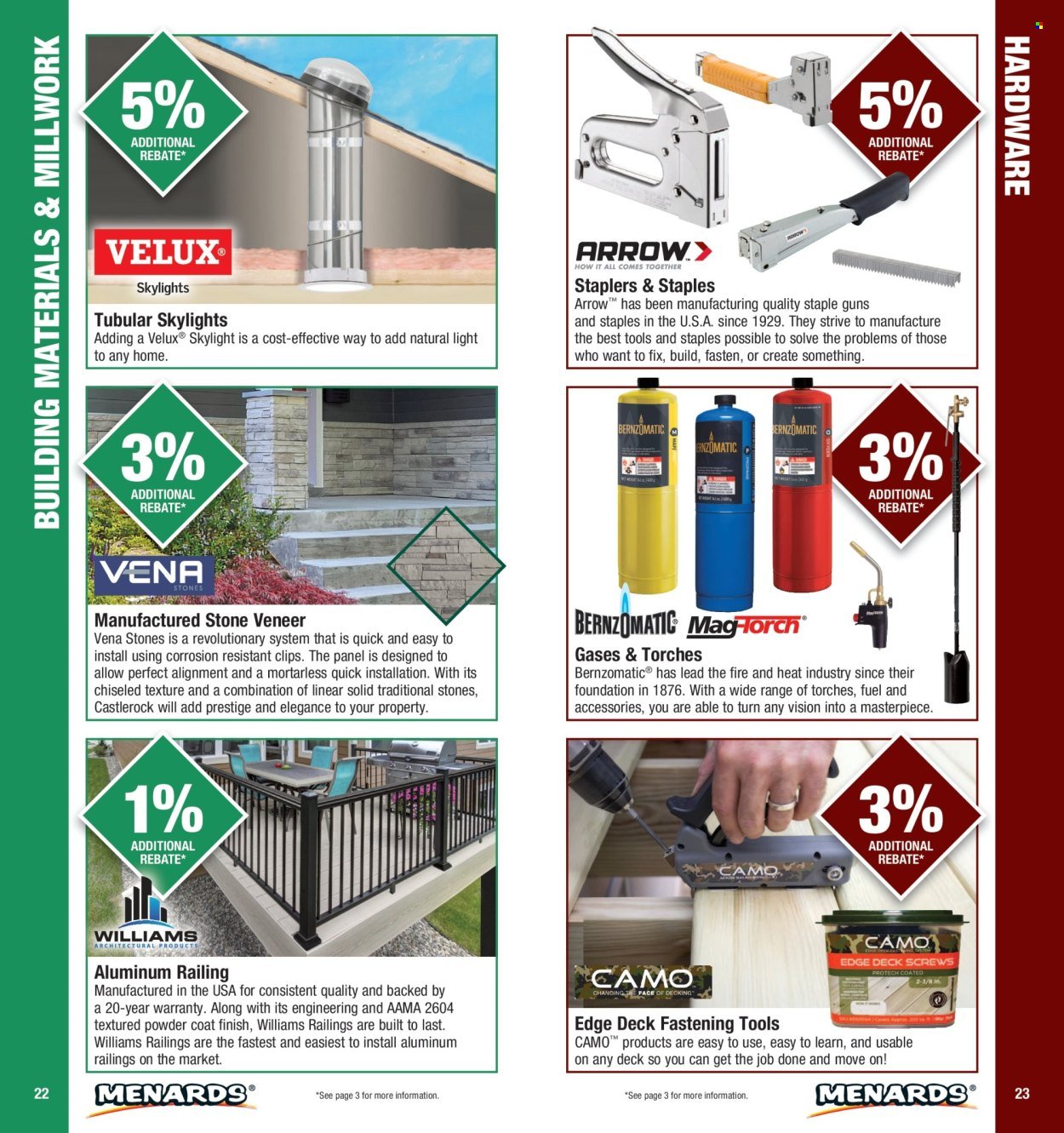 MENARDS ad - Contractor Catalog