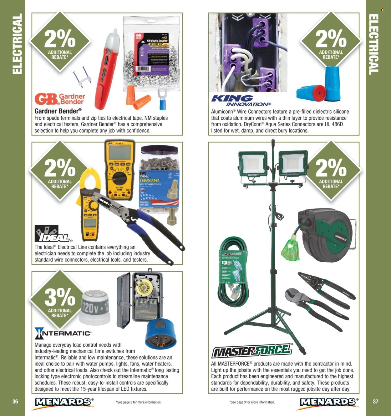 MENARDS ad - Contractor Catalog