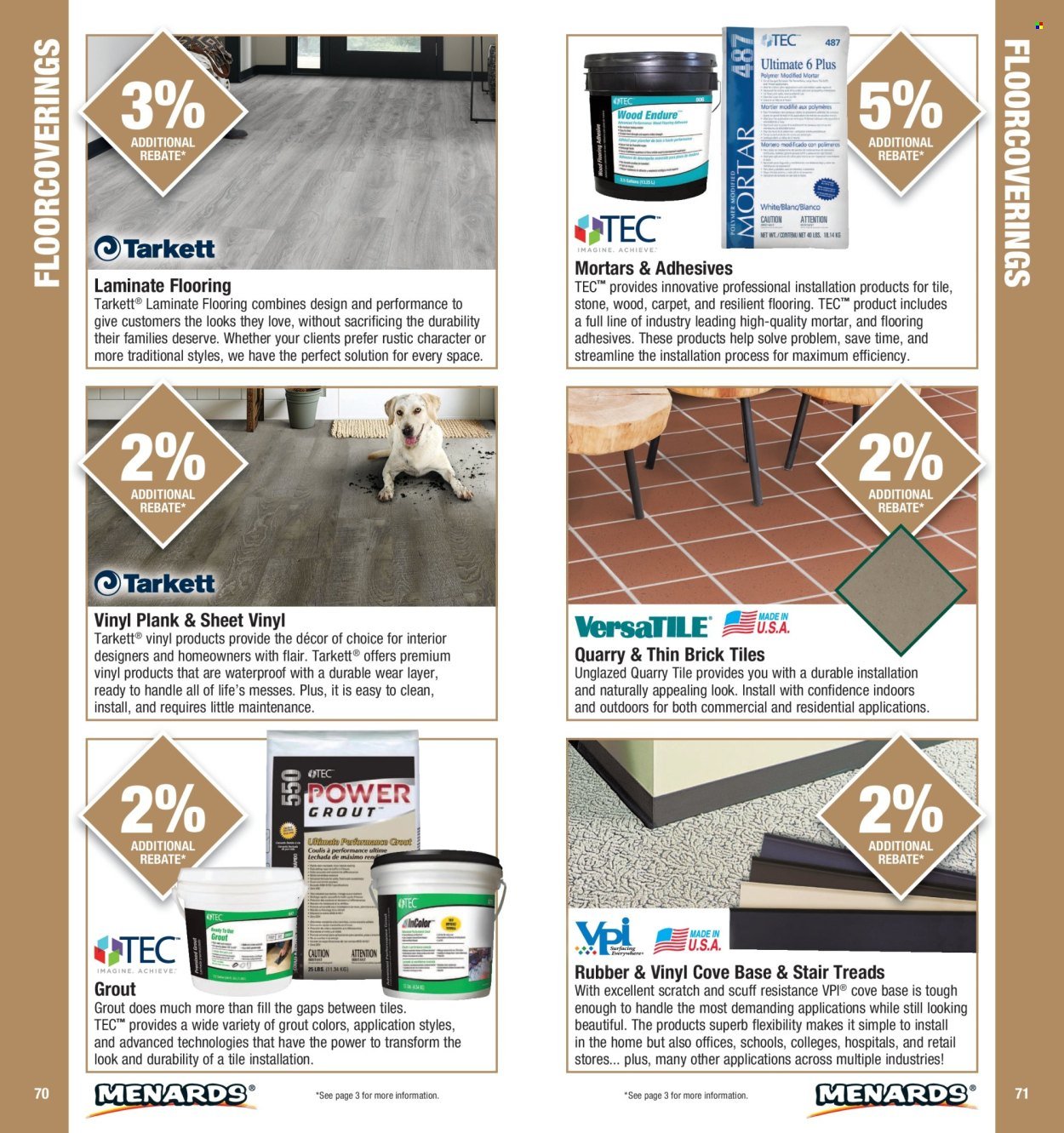 MENARDS ad - Contractor Catalog