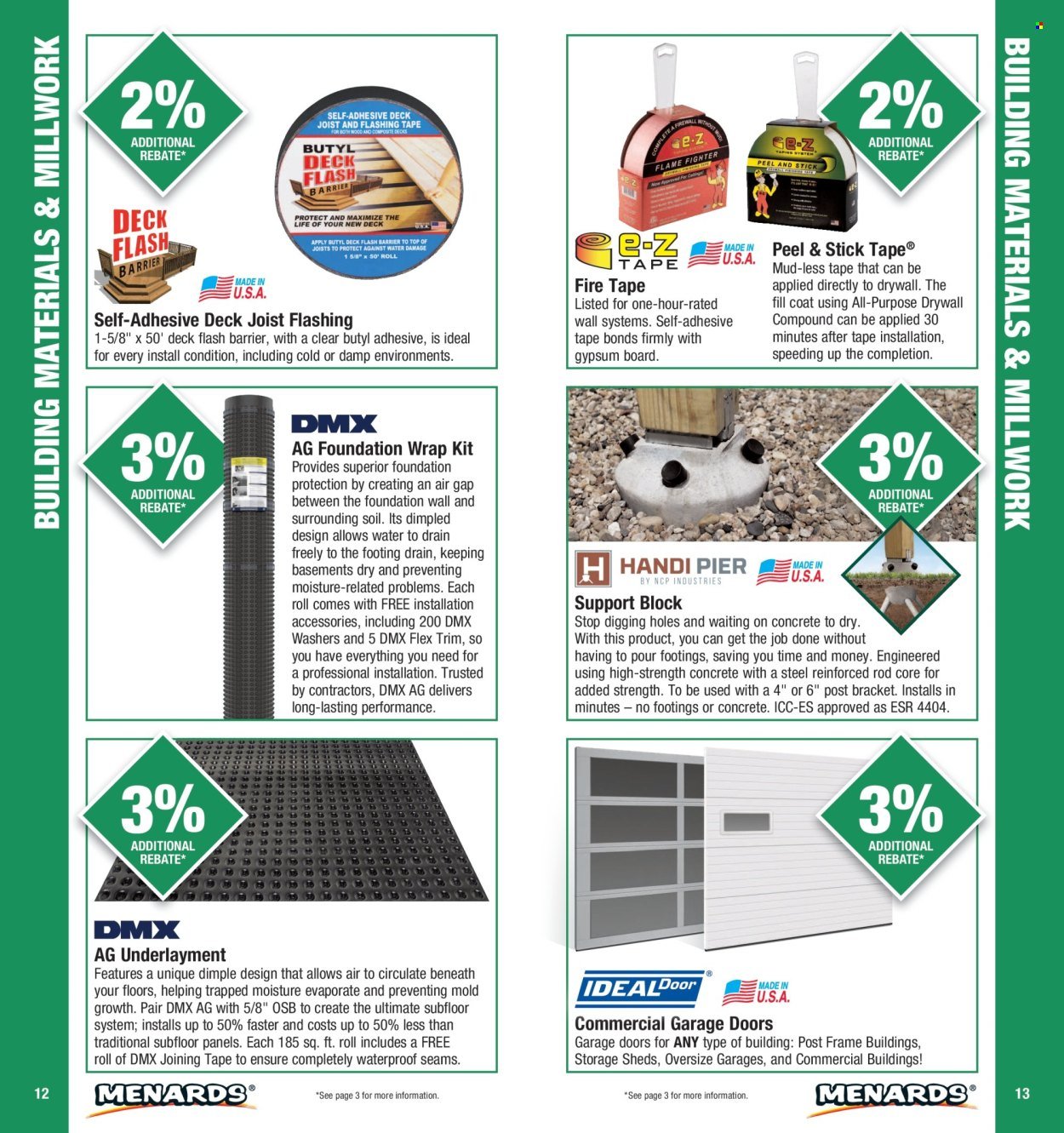 MENARDS ad - Contractor Catalog