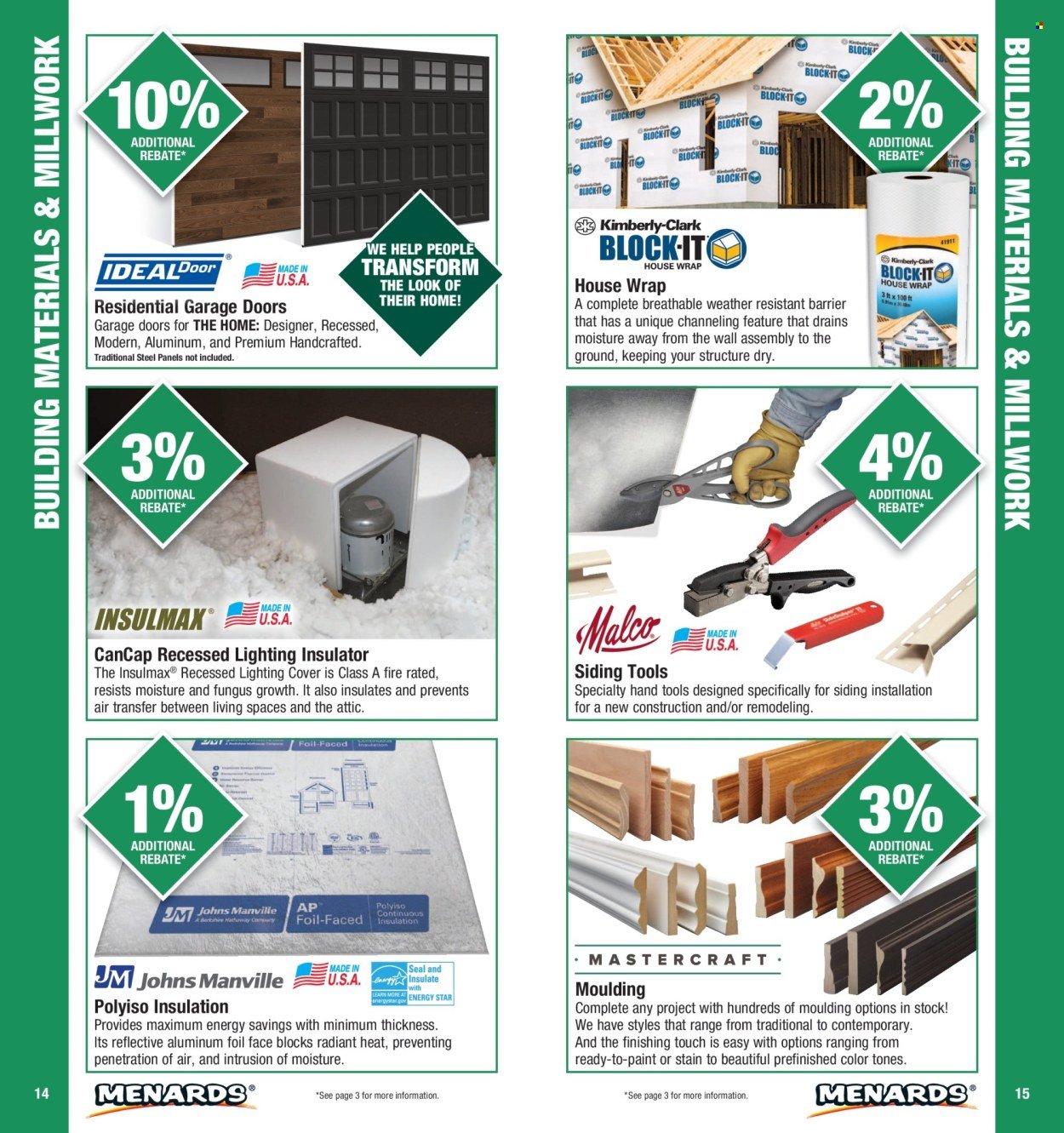 MENARDS ad - Contractor Catalog