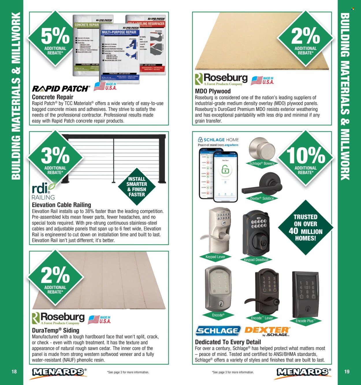 MENARDS ad - Contractor Catalog