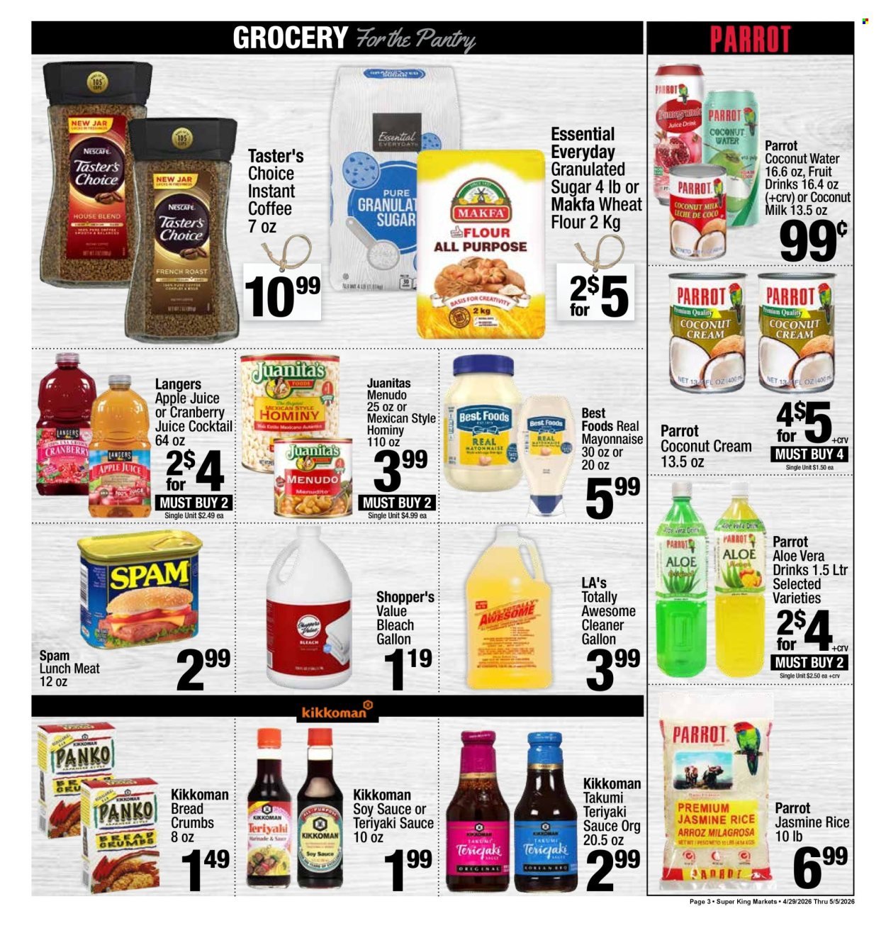 SUPER KING MARKETS ad - Weekly Ad