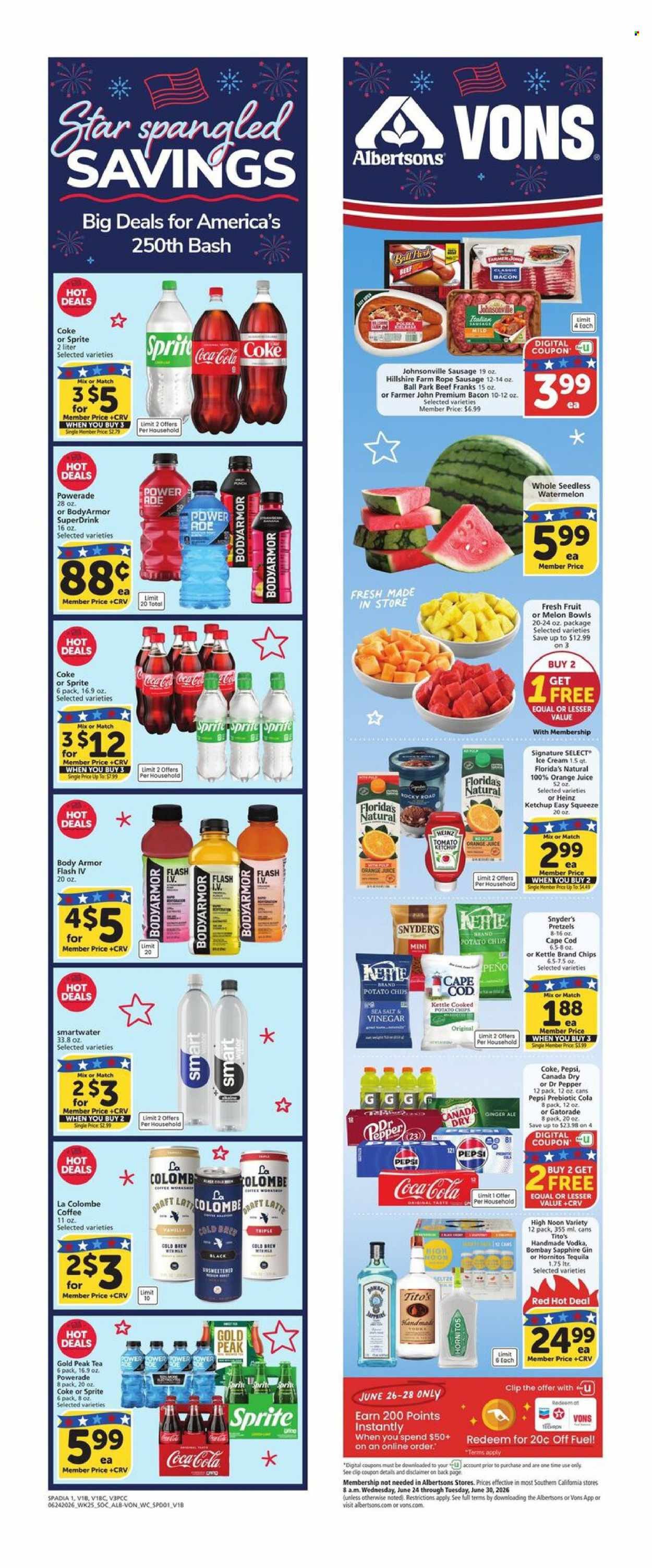 ALBERTSONS ad - Weekly Ad