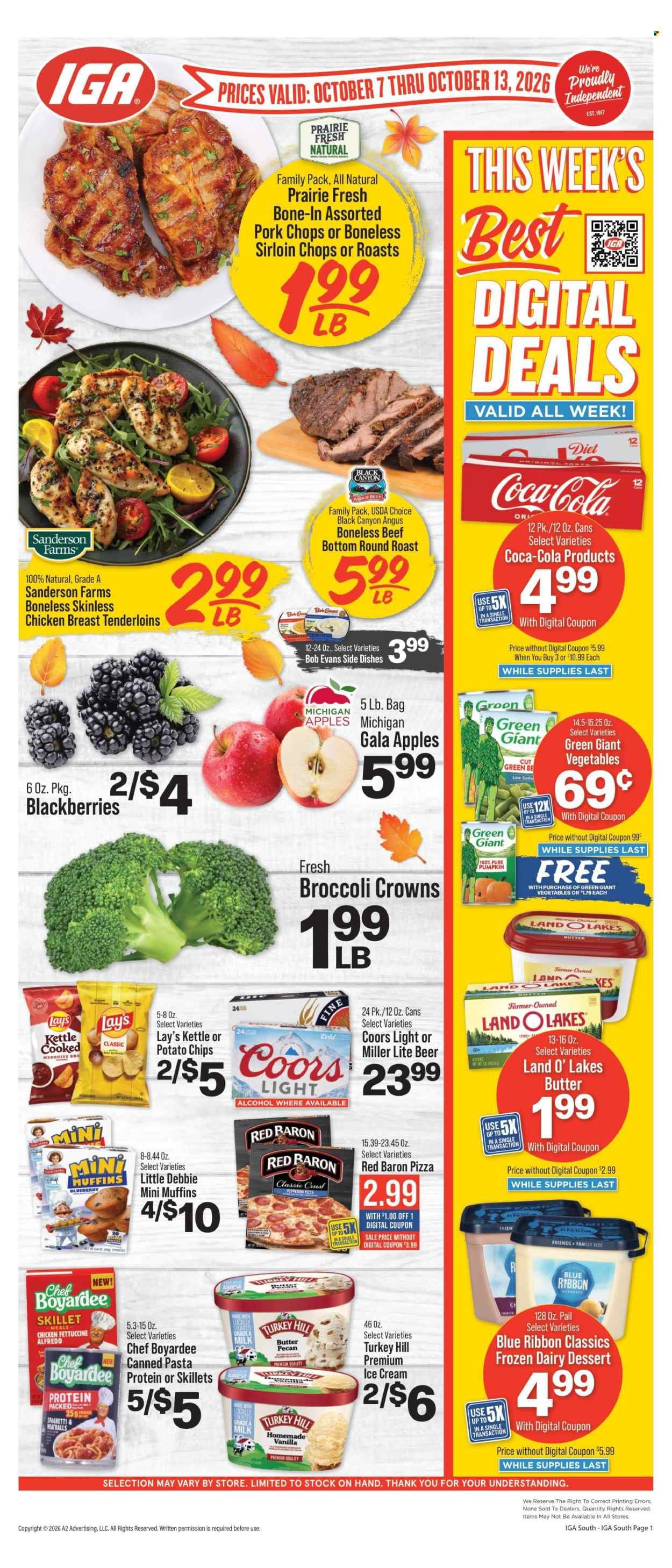 IGA ad - Weekly Ad