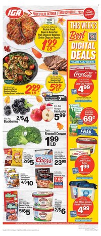 IGA ad - Weekly Ad