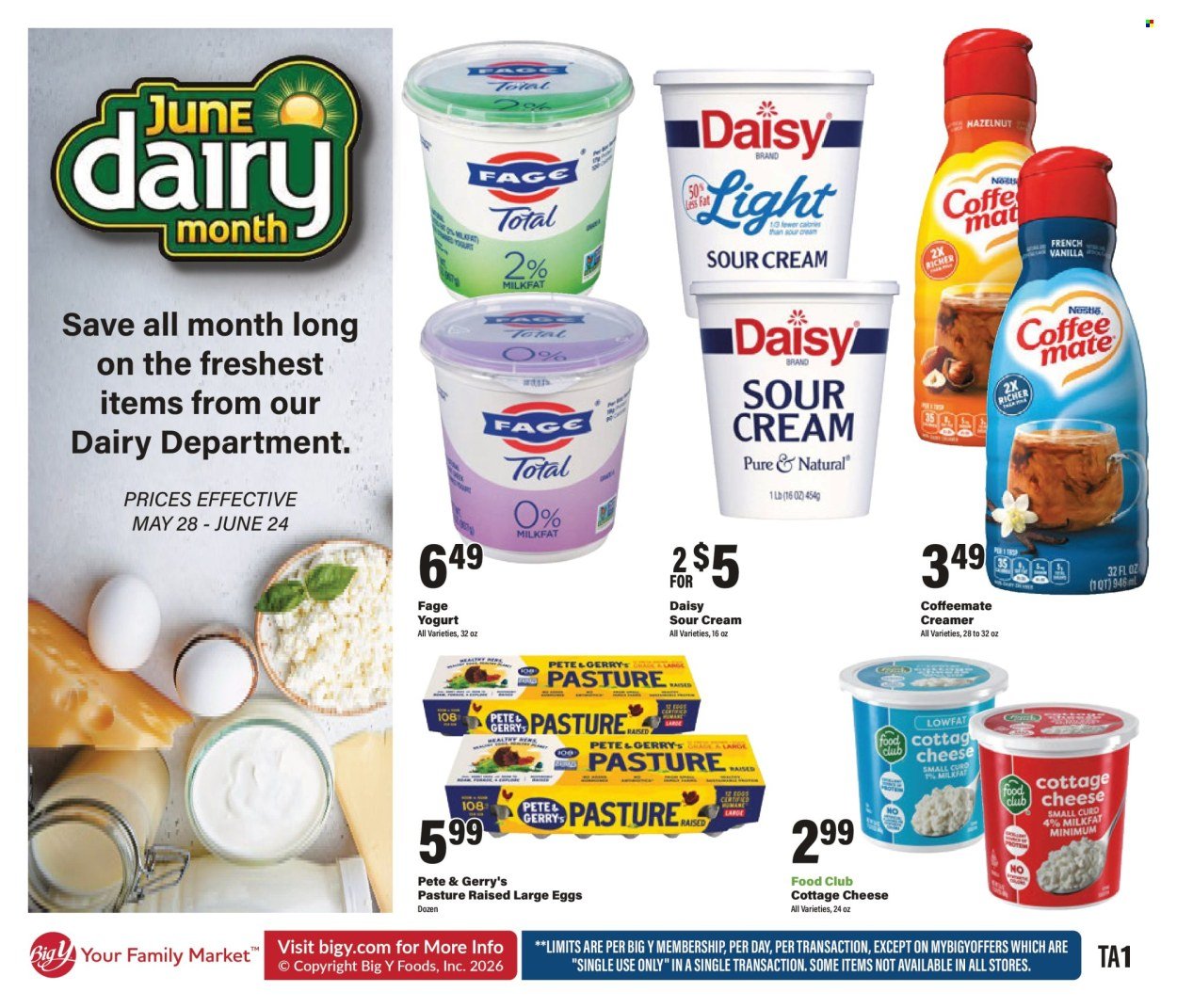 BIG Y ad - Weekly Ad