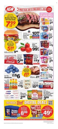 IGA ad - Weekly Ad