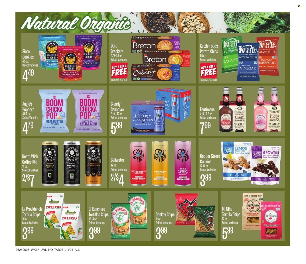 JEWEL OSCO ad - Organic Guide