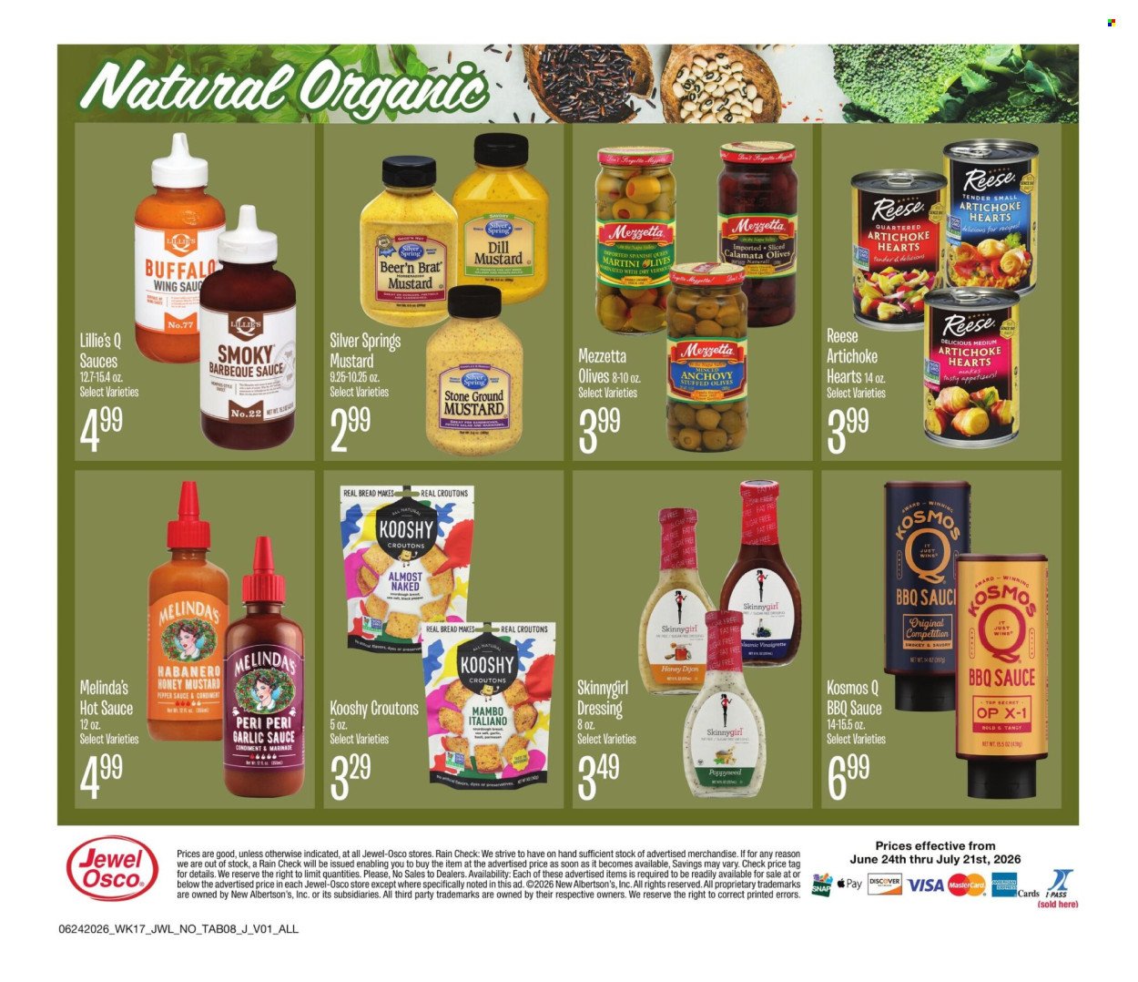 JEWEL OSCO ad - Organic Guide