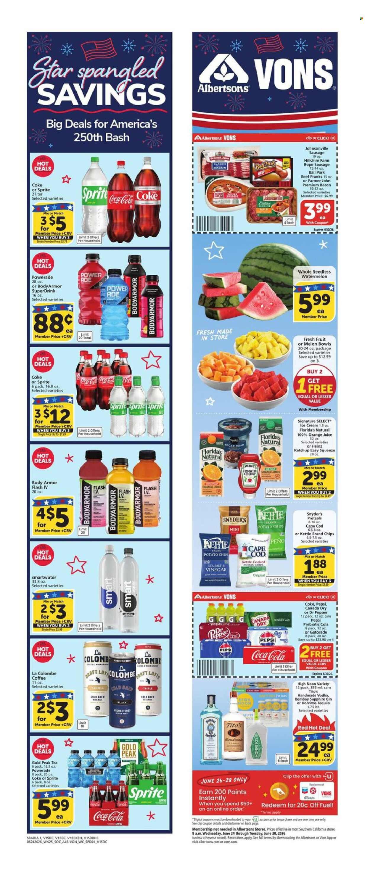VONS ad - Weekly Ad