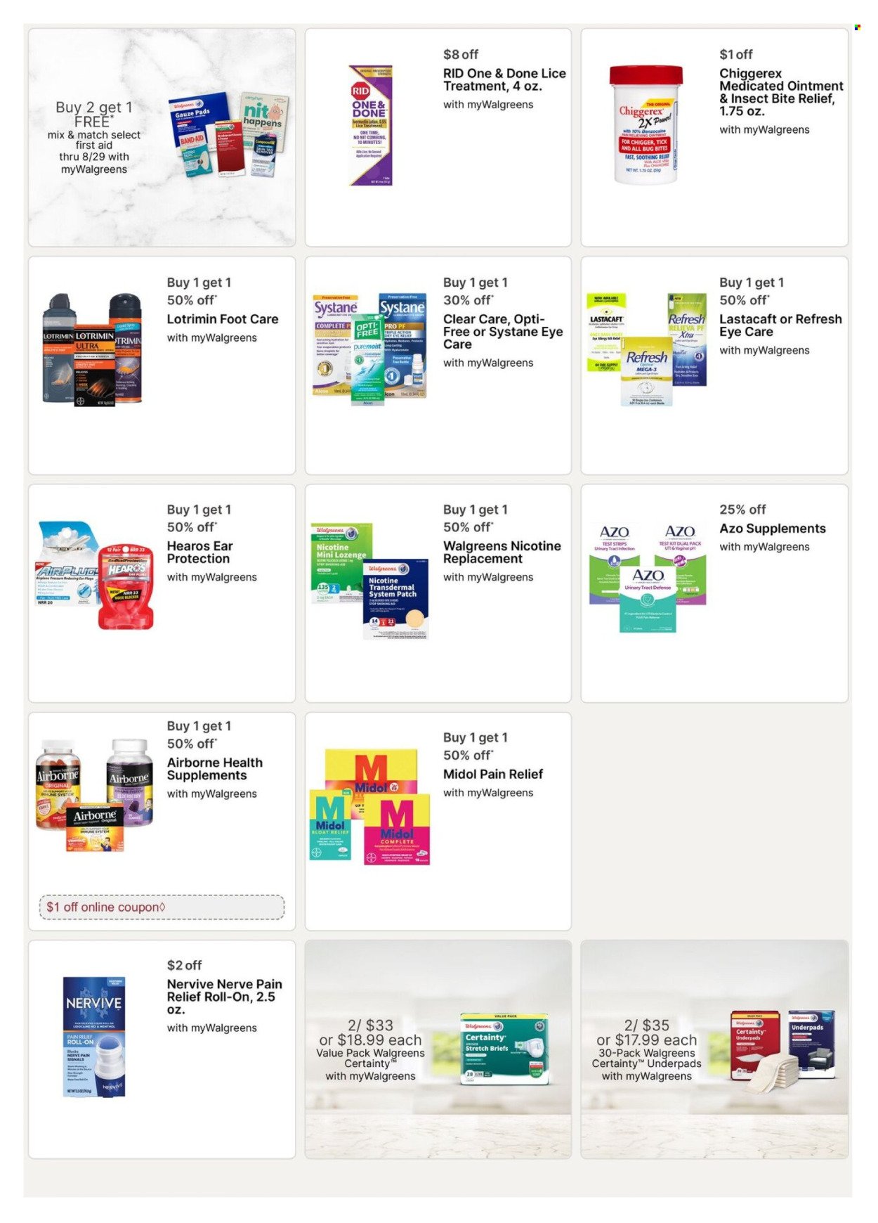 WALGREENS ad - Weekly Ad