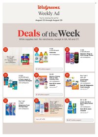 WALGREENS ad - Weekly Ad