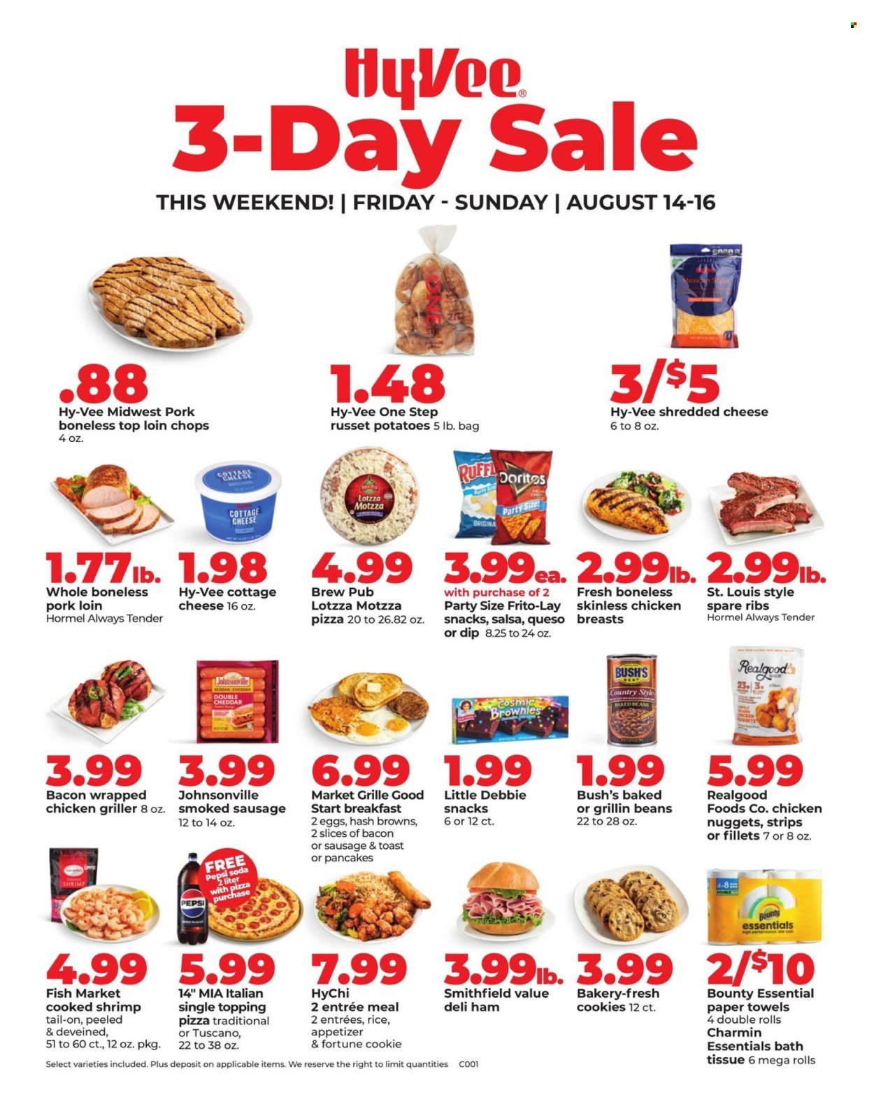 HY-VEE ad - 3 Day Sale