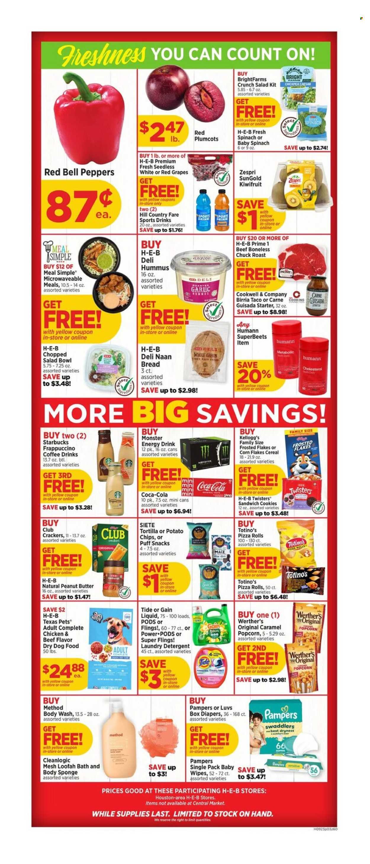 H-E-B ad - Weekly Ad
