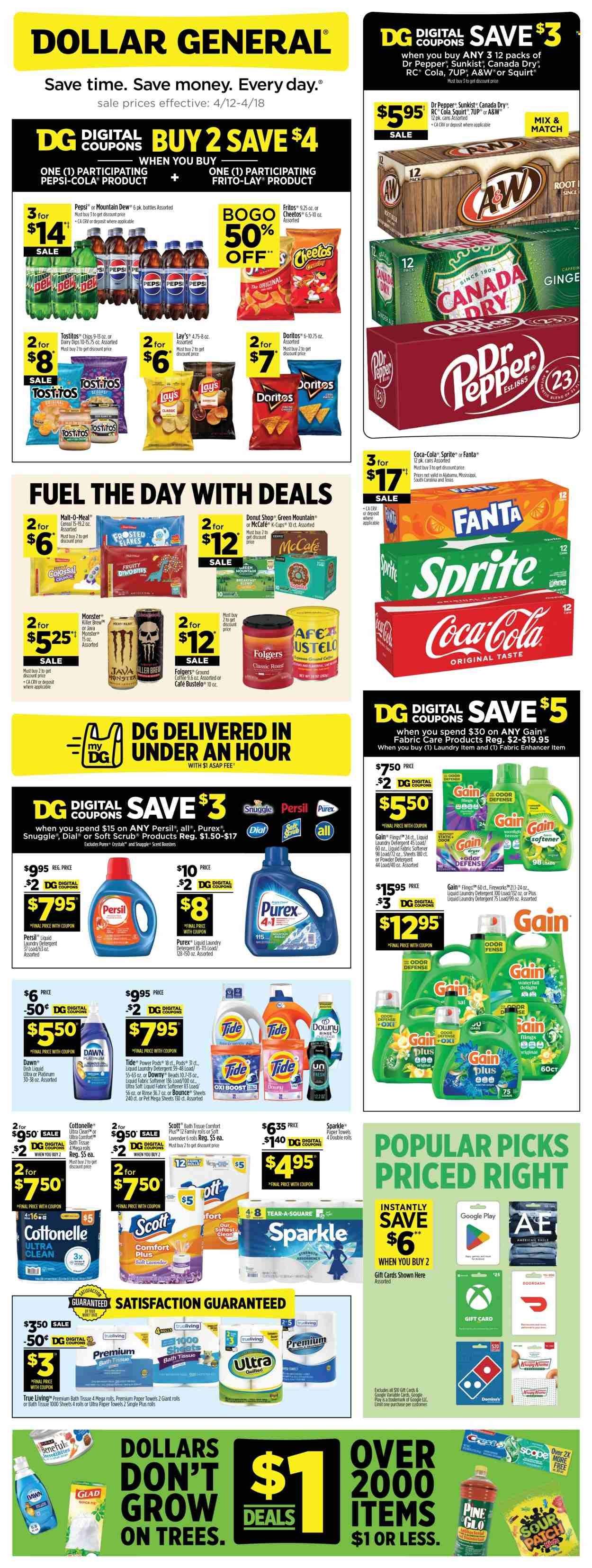 DOLLAR GENERAL ad - from Sun, April 12, 2026