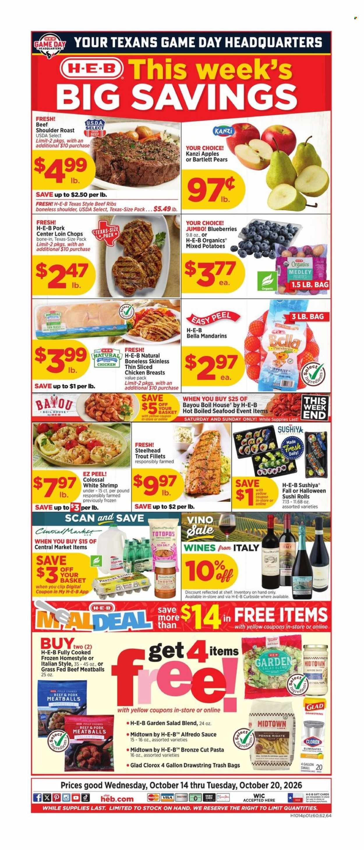 H-E-B ad - Weekly Ad