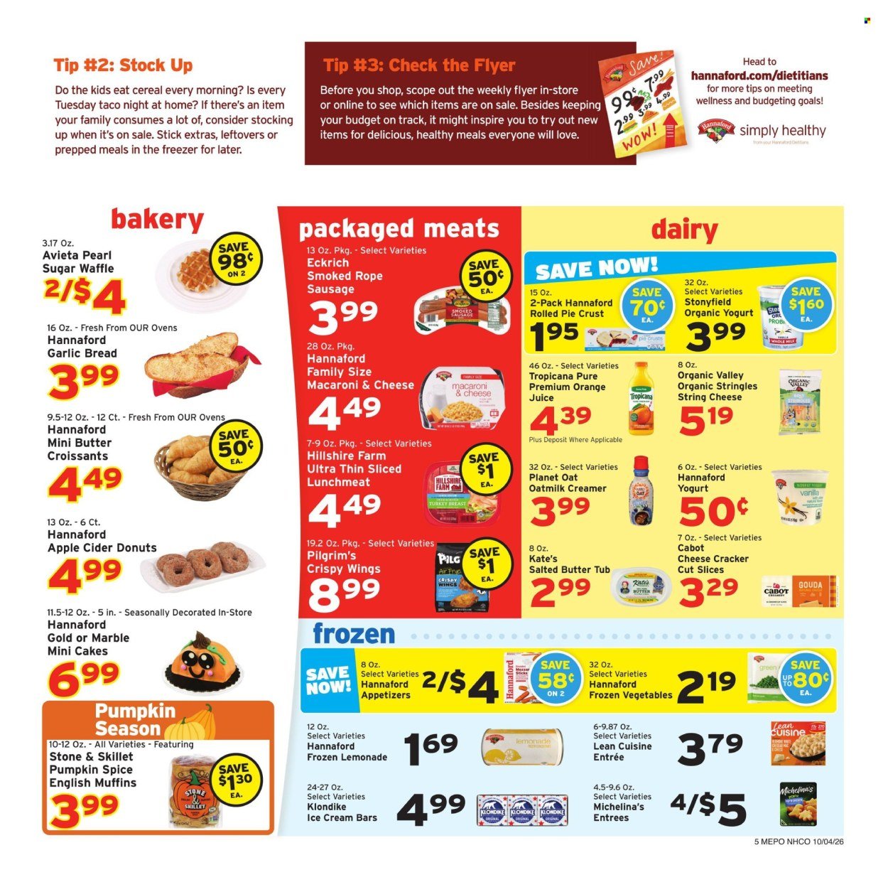 HANNAFORD ad - Weekly Ad