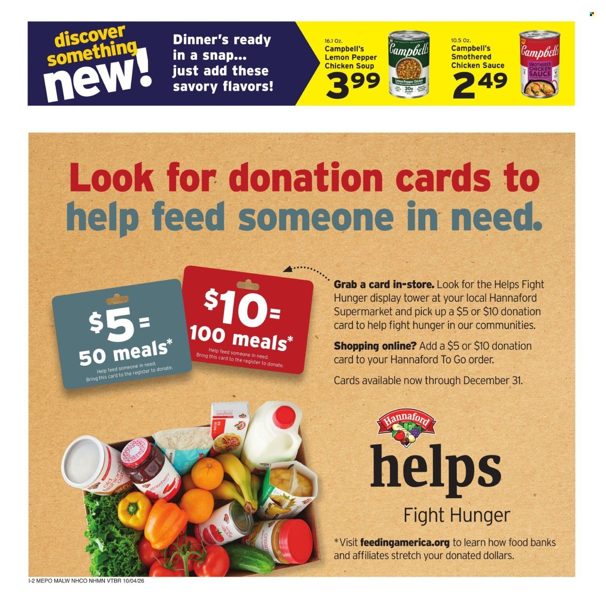 HANNAFORD ad - Weekly Ad
