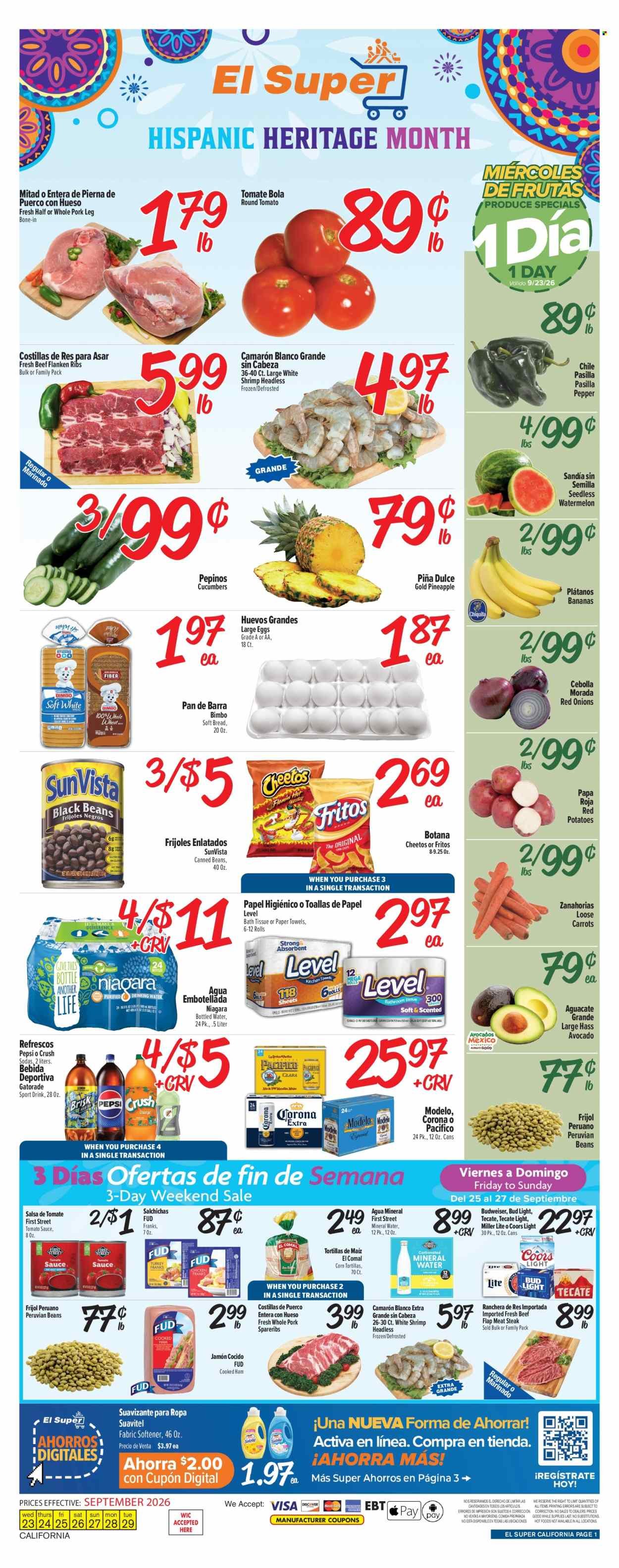EL SUPER ad - Weekly Ad