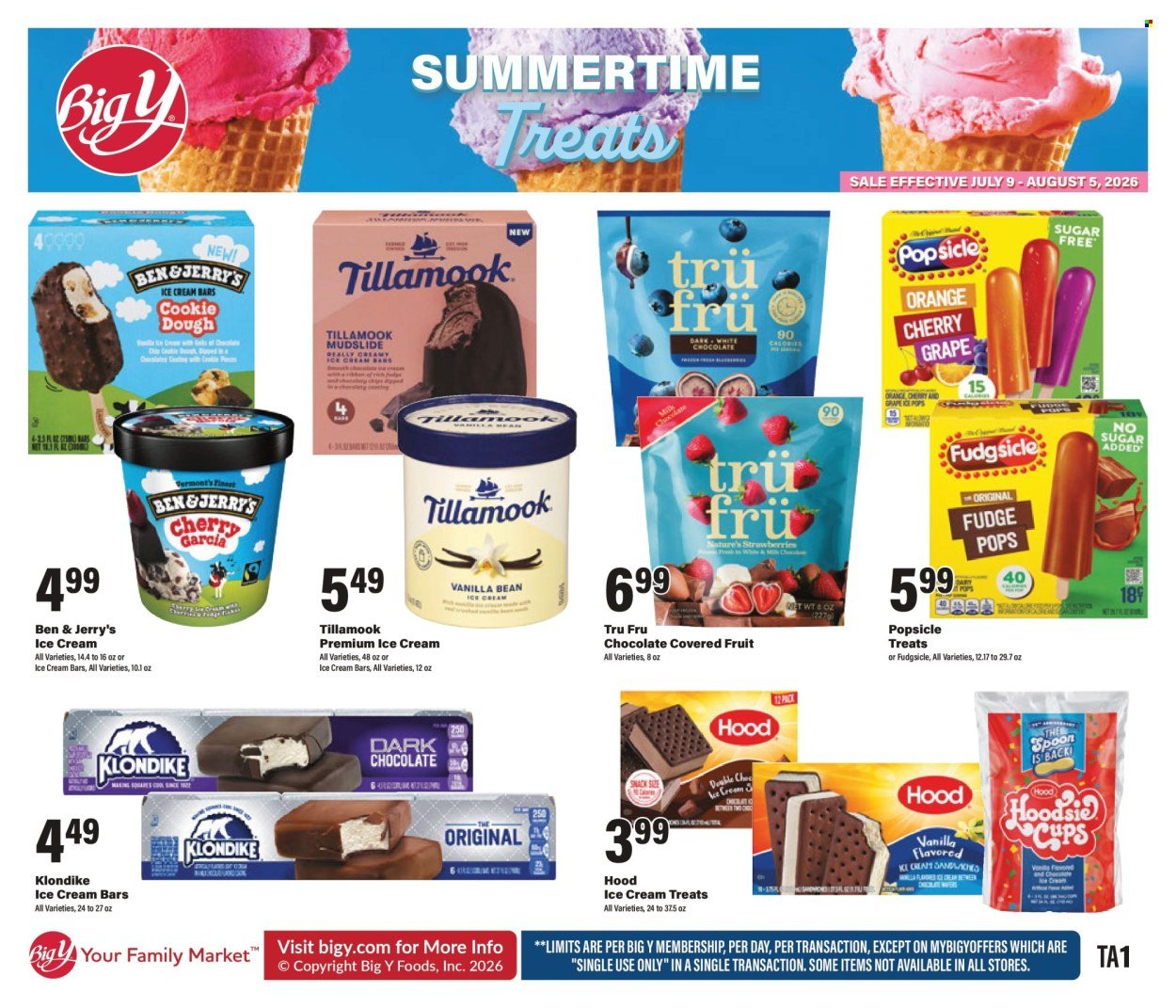 BIG Y ad - Summertime Treats