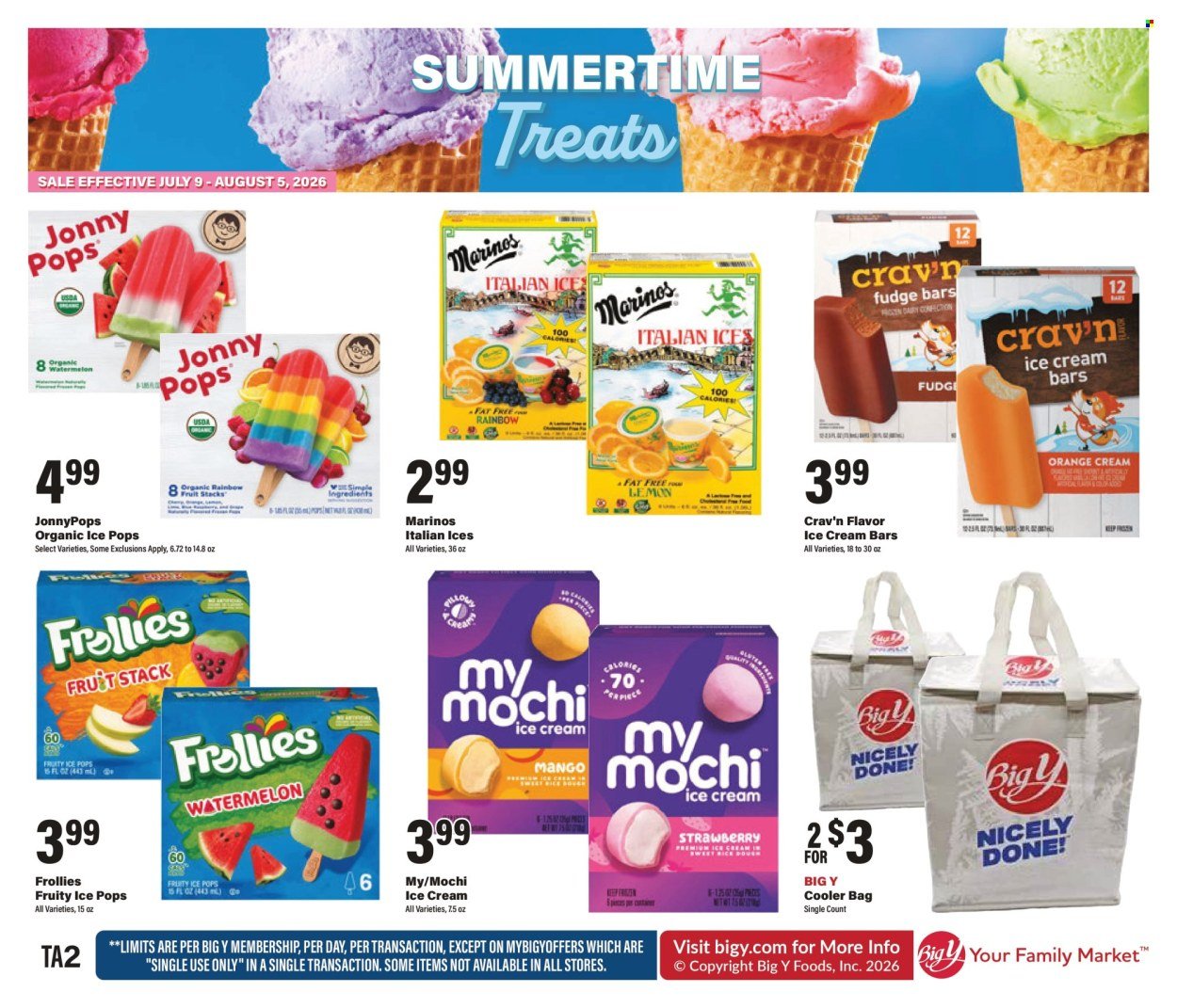 BIG Y ad - Summertime Treats