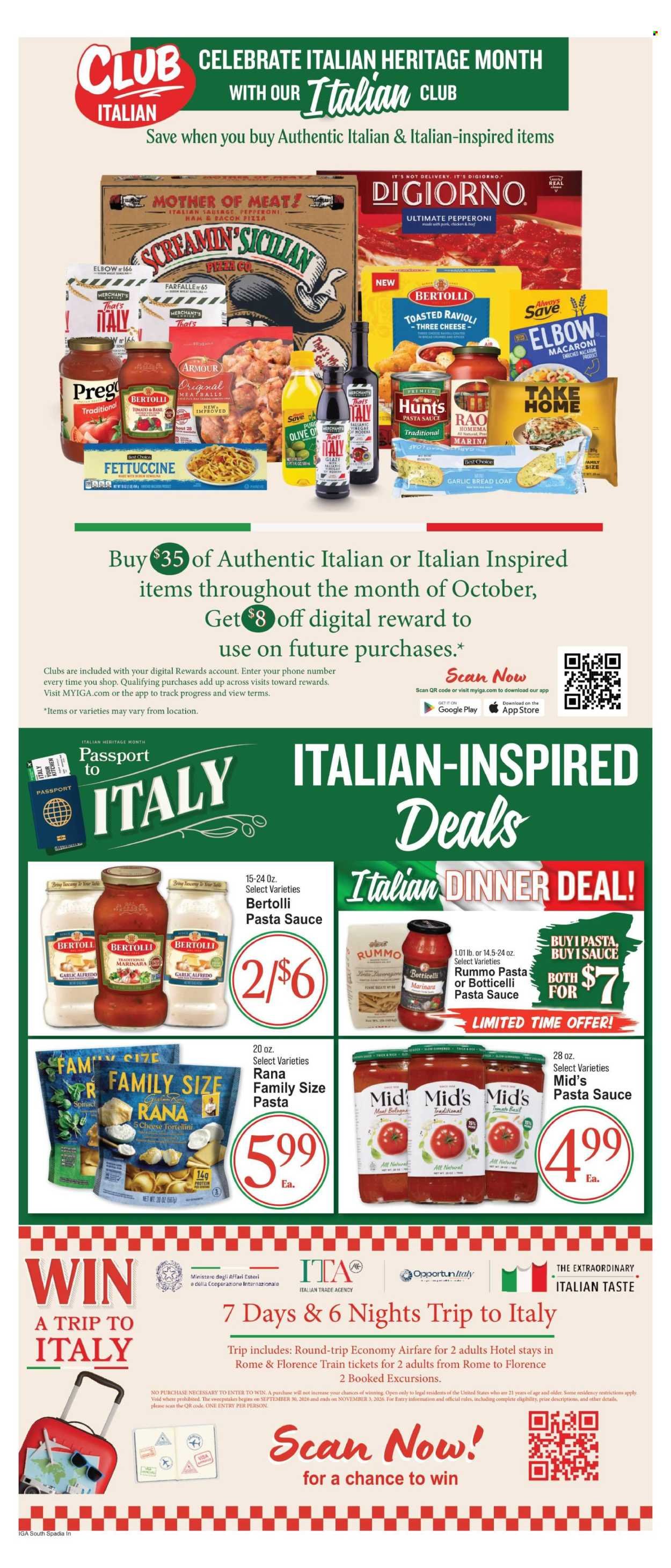 IGA ad - Weekly Ad