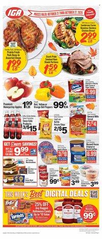 IGA ad - Weekly Ad