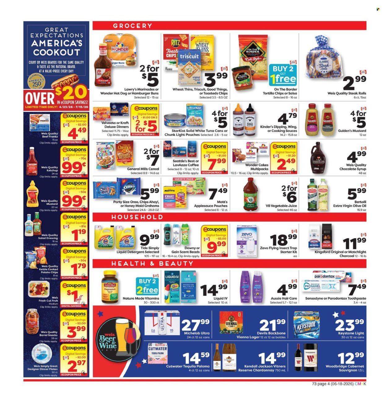 WEIS ad - Weekly Ad