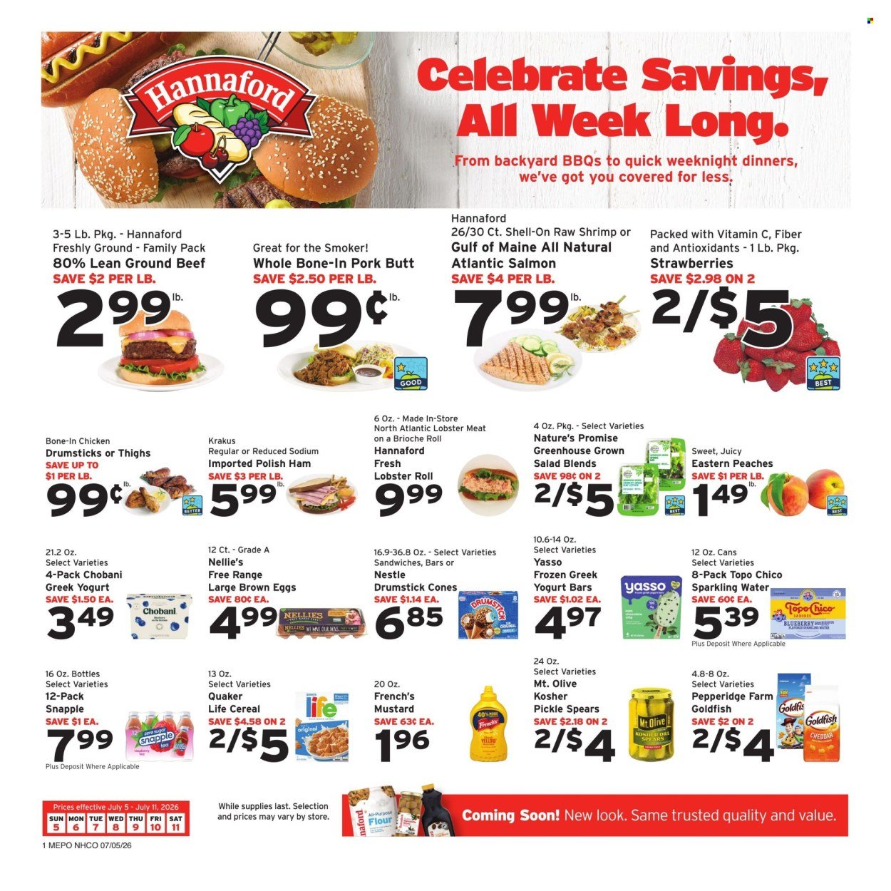 HANNAFORD ad - Weekly Ad