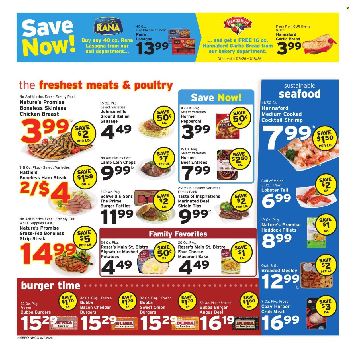 HANNAFORD ad - Weekly Ad