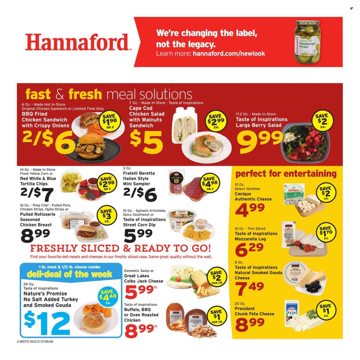 HANNAFORD ad - Weekly Ad