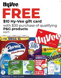 HY-VEE ad - Procter & Gamble Promotion