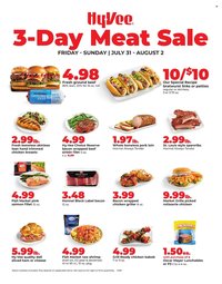 HY-VEE ad - 3 DAY SALE