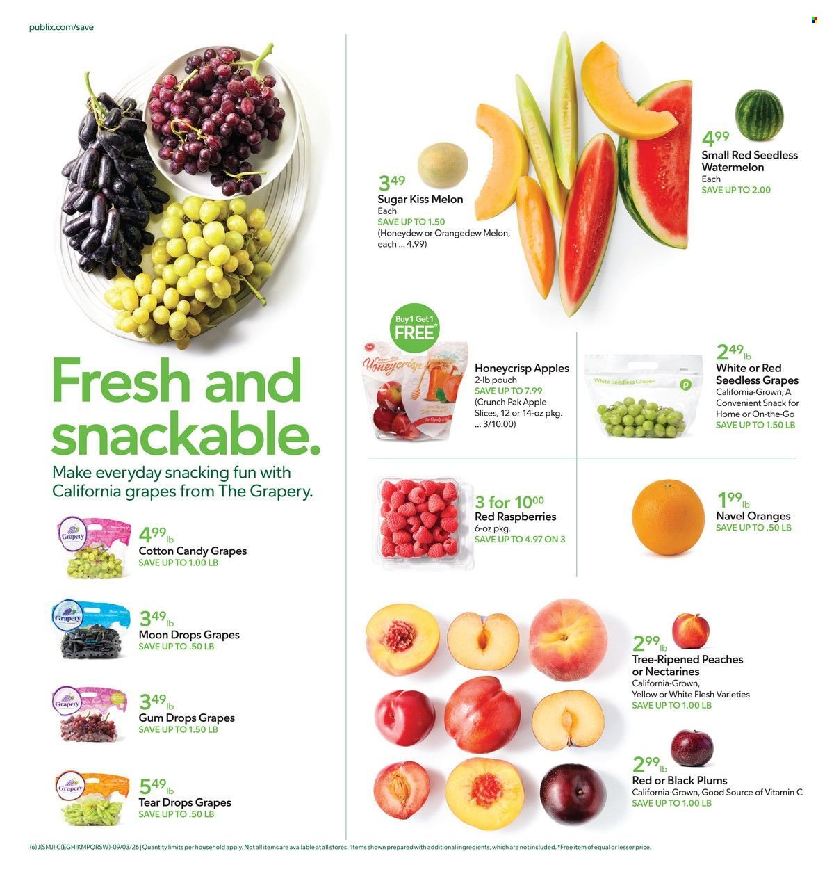 PUBLIX ad - Weekly Ad