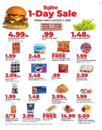 HY-VEE ad - 1 Day Sale