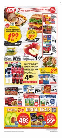 IGA ad - Weekly Ad