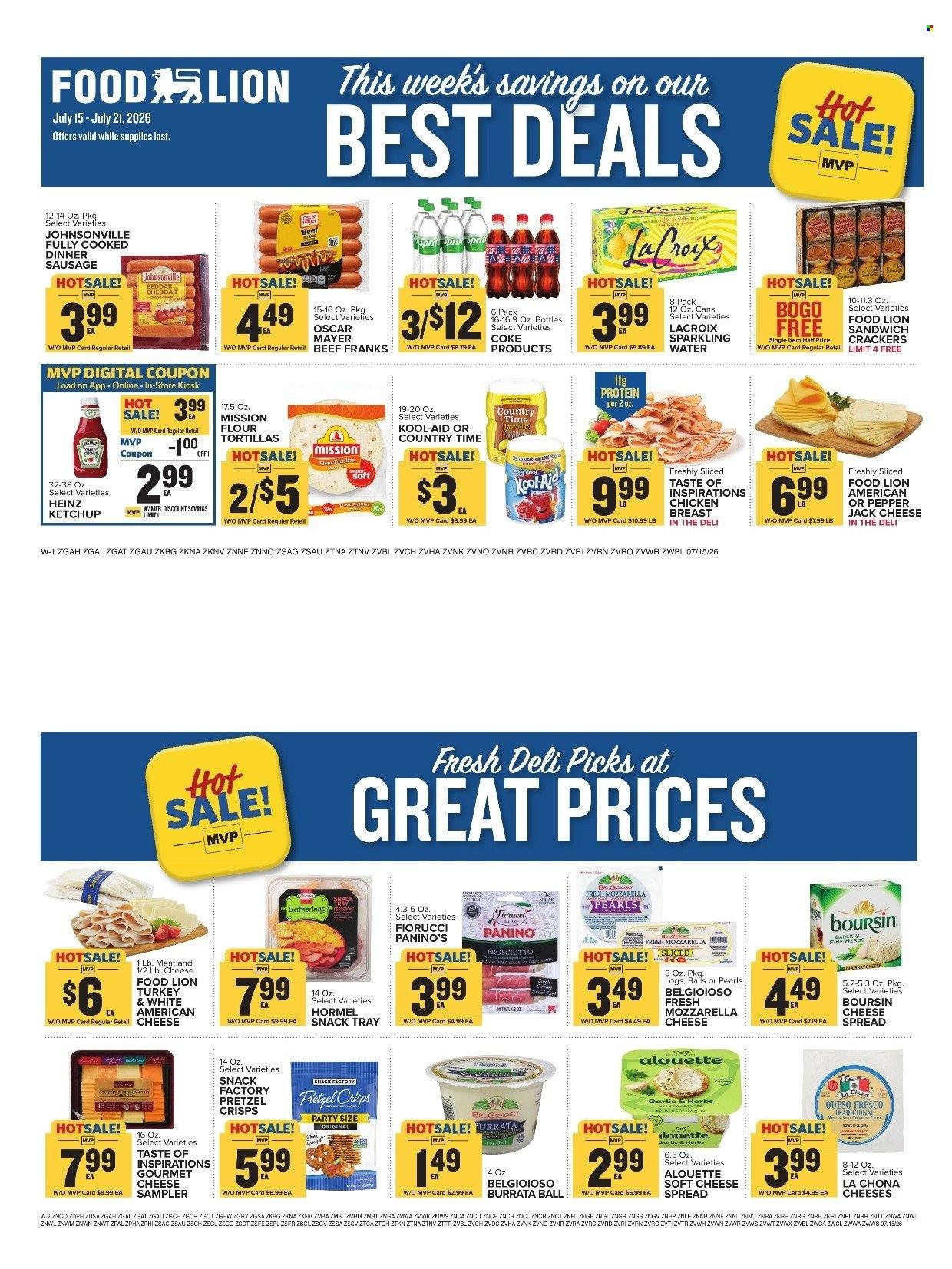 FOOD LION ad - Weekly Ad