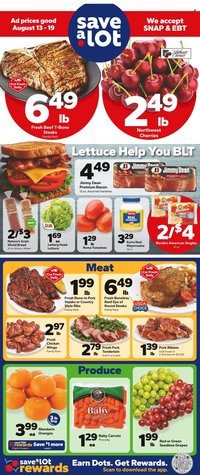 SAVE A LOT ad - Weekly Ad (2025-08-13 - 2025-08-19)