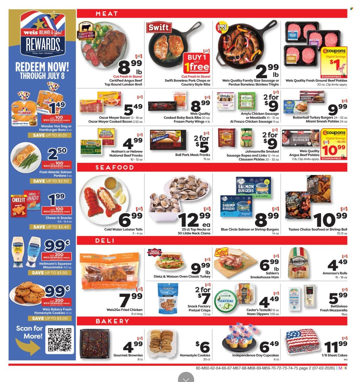 WEIS ad - Weekly Ad