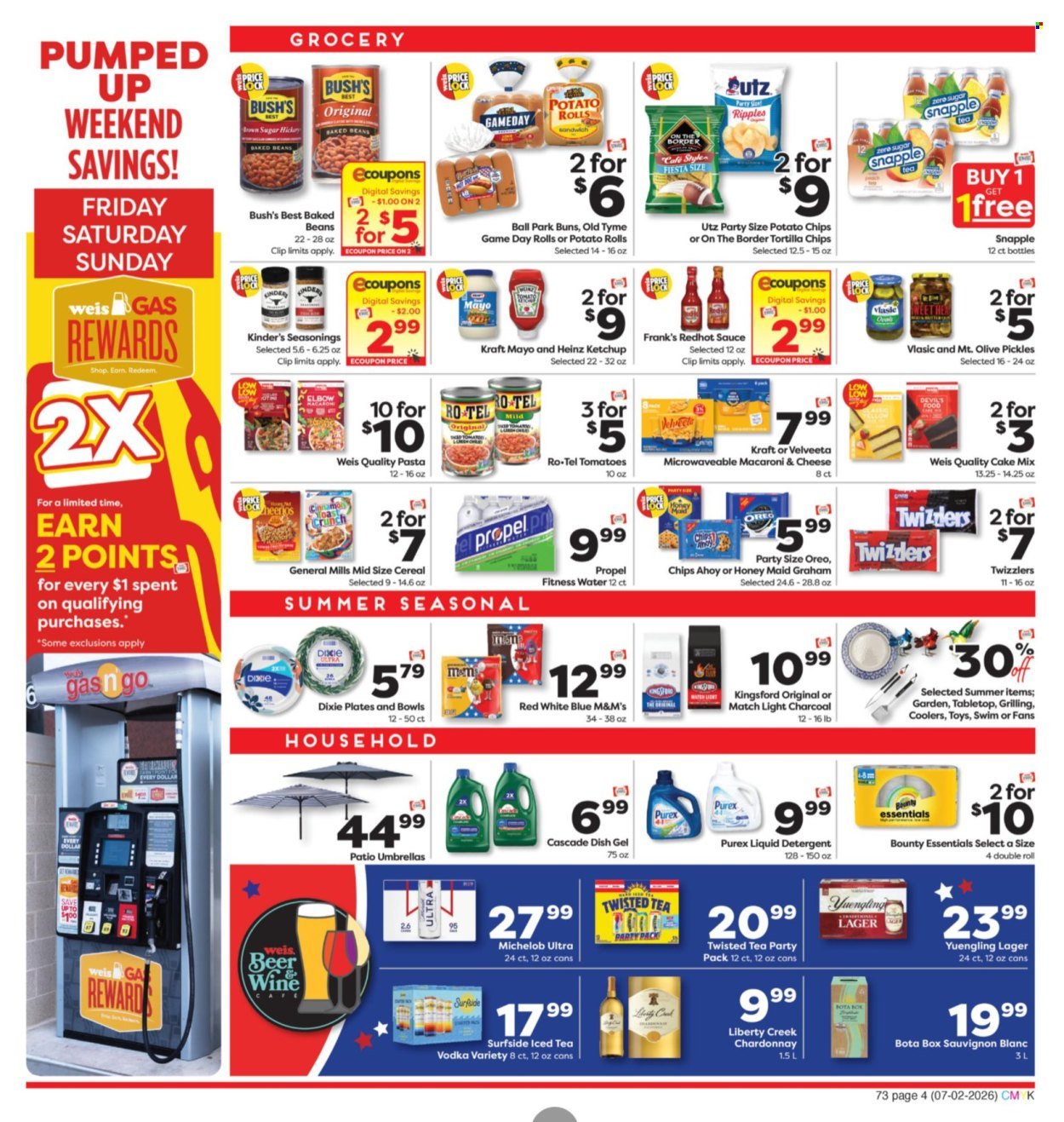WEIS ad - Weekly Ad