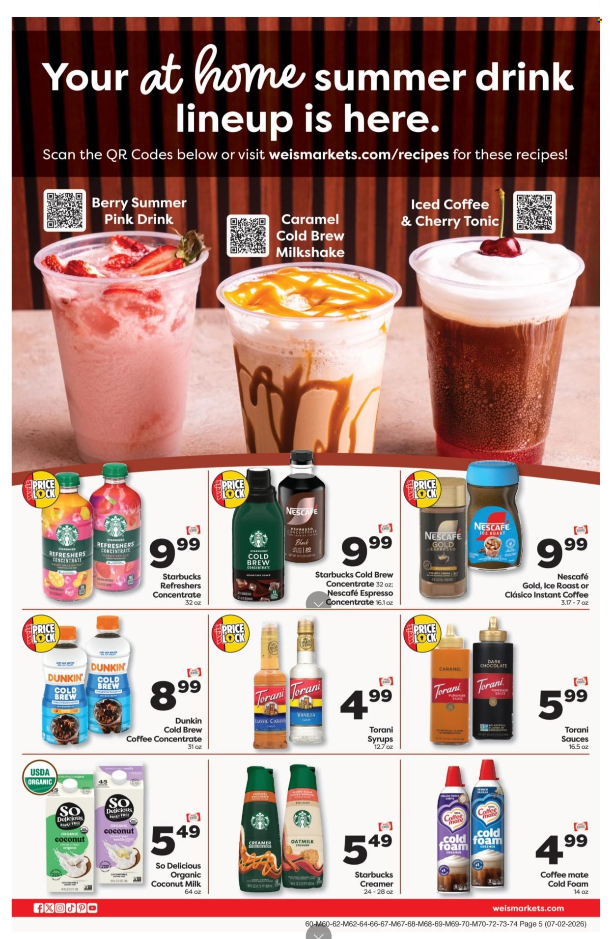 WEIS ad - Weekly Ad