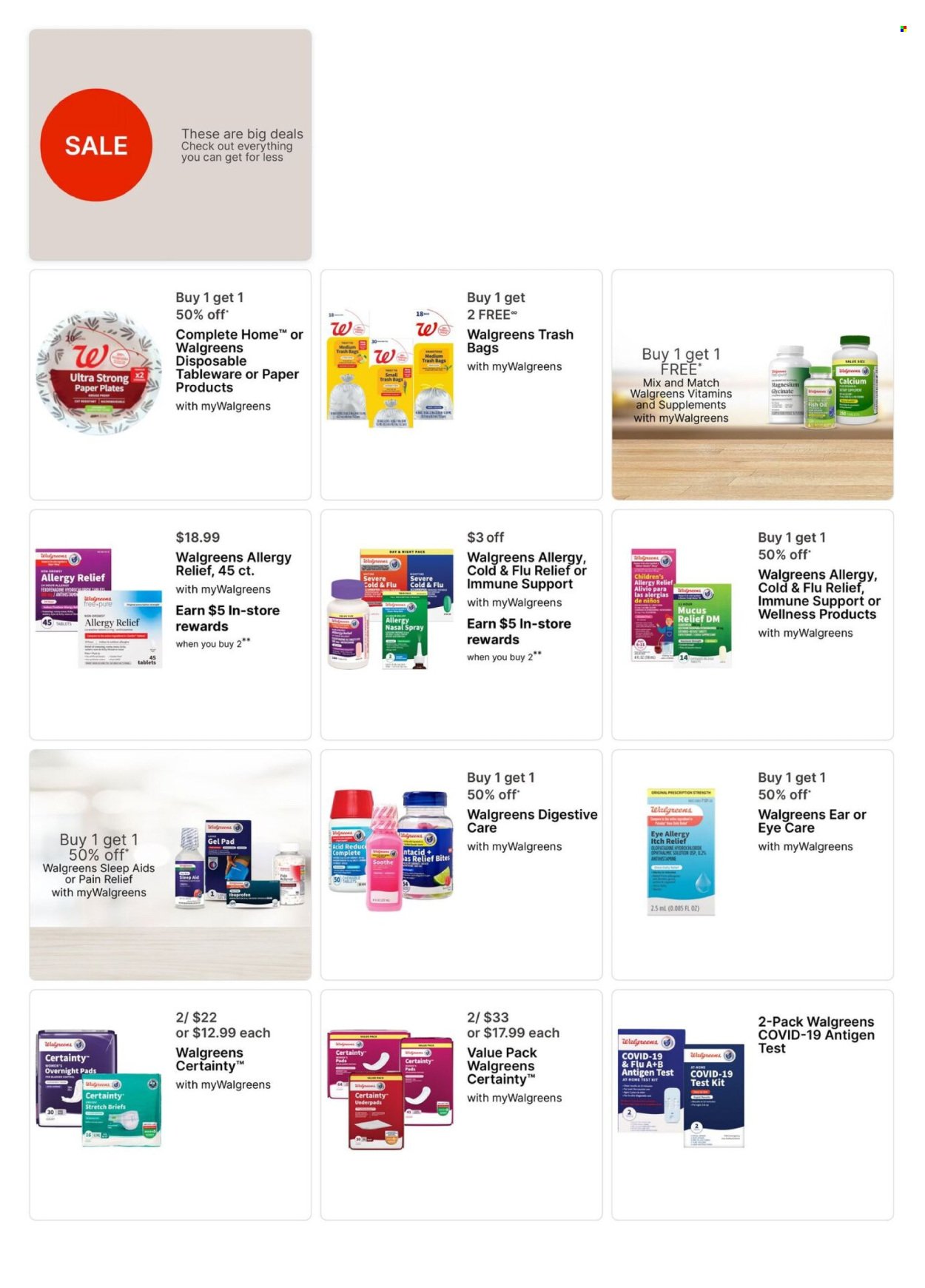 WALGREENS ad - Weekly Ad